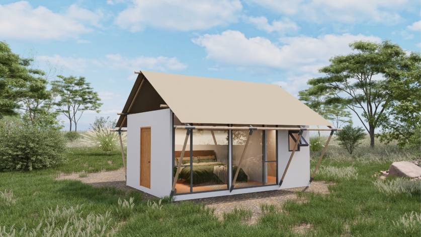 集装箱韩式帐篷（星韵帐篷）